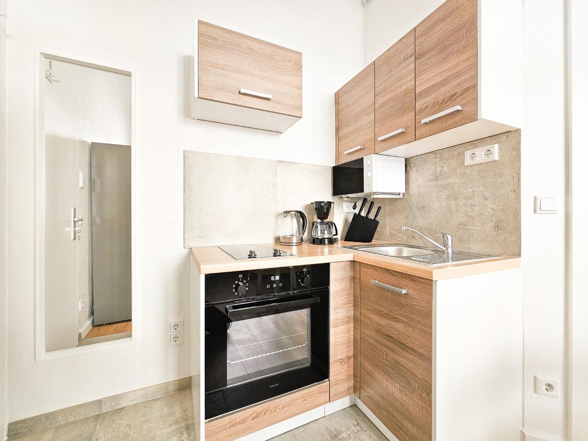 Raj Living - Studio Wohnungen - 15 Min Zur Messe Dus Düsseldorf Exteriör bild